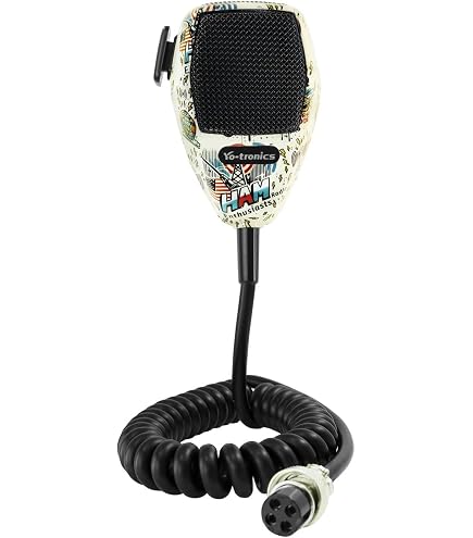 Microfono CB Radio 4 Pin Stile Stock Per Cobra, Galaxy, Uniden, Stryker