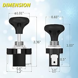 Joinfworld Golf Cart Headlight Switch Push Pull