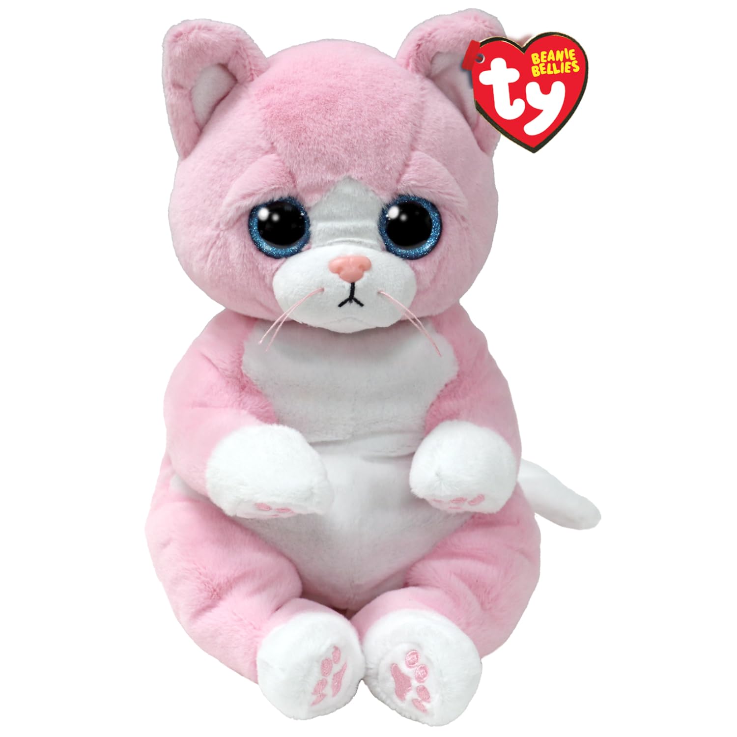 TY Lillibelle Cat Beanie Bellies Medium 24cm - Squishy Beanie Baby Soft Plush Toys - Collectible Cuddly Stuffed Teddy — image 1
