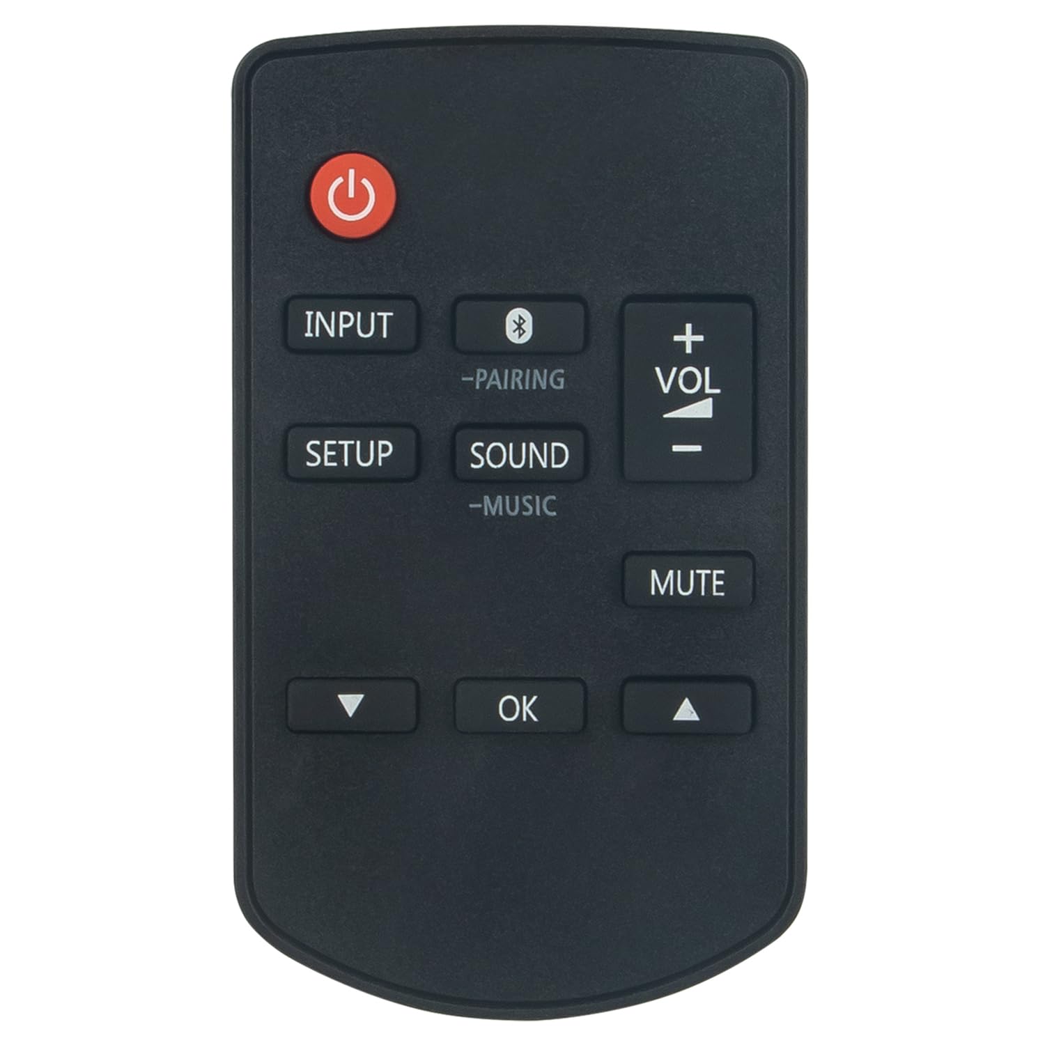 N2QAYC000109 VINABTY Replacement Remote Control Fit for Panasonic Home Theater Audio system SC-HTB485 SC-HTB385 SU-HTB385 SB-HWA385 SC-HTB885 SU-HTB885 SB-HWA880 SU-HTB485 SB-HWA480