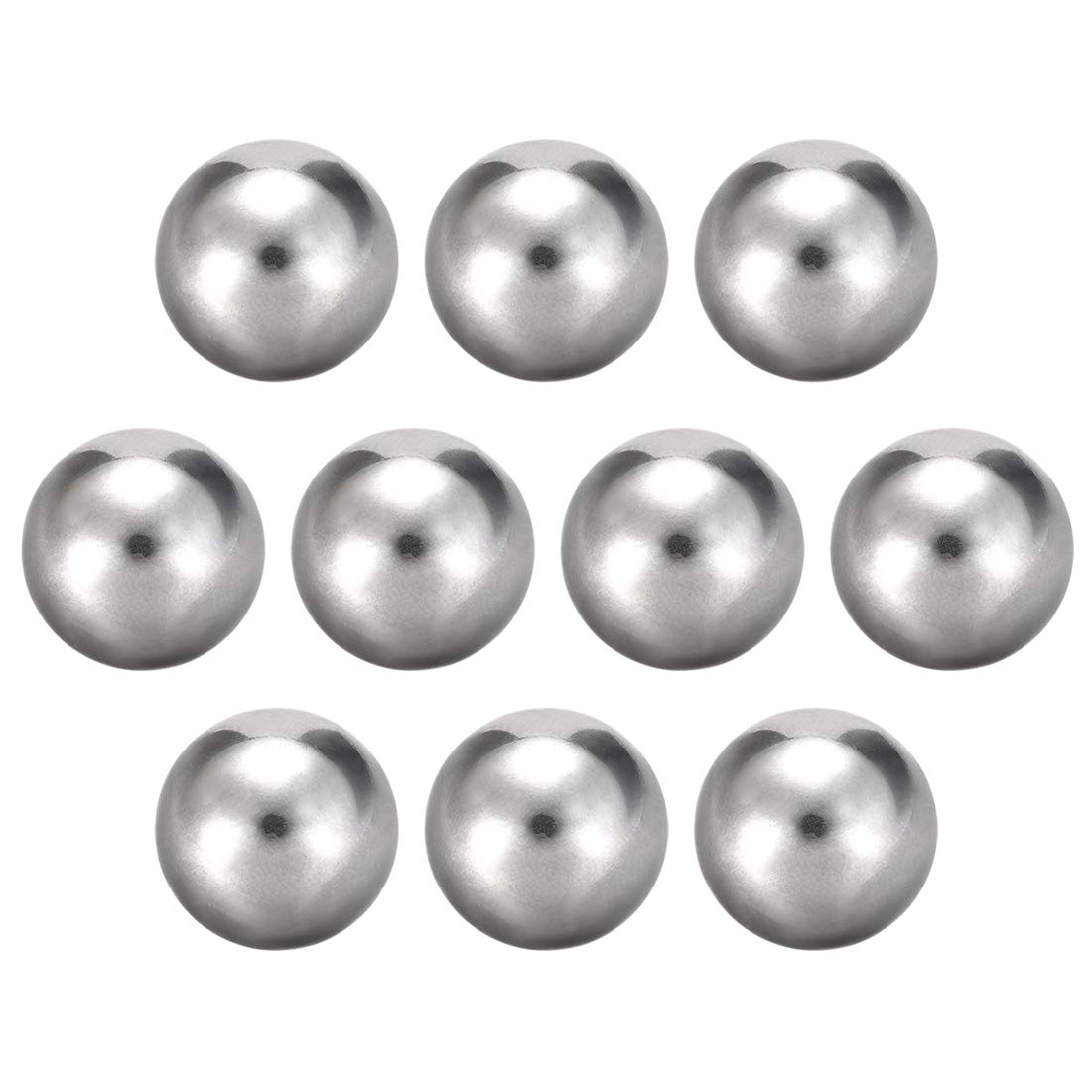 sourcing map Precision Chrome Steel Bearing Balls 18mm G10 10pcs