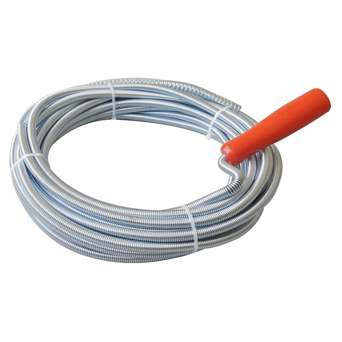KATSU Drain Cleaner Unblocker Auger Flexible Snake Wire 10m x 9mm for Kitchen Sink Plumbing Pipe Cleaning 318710