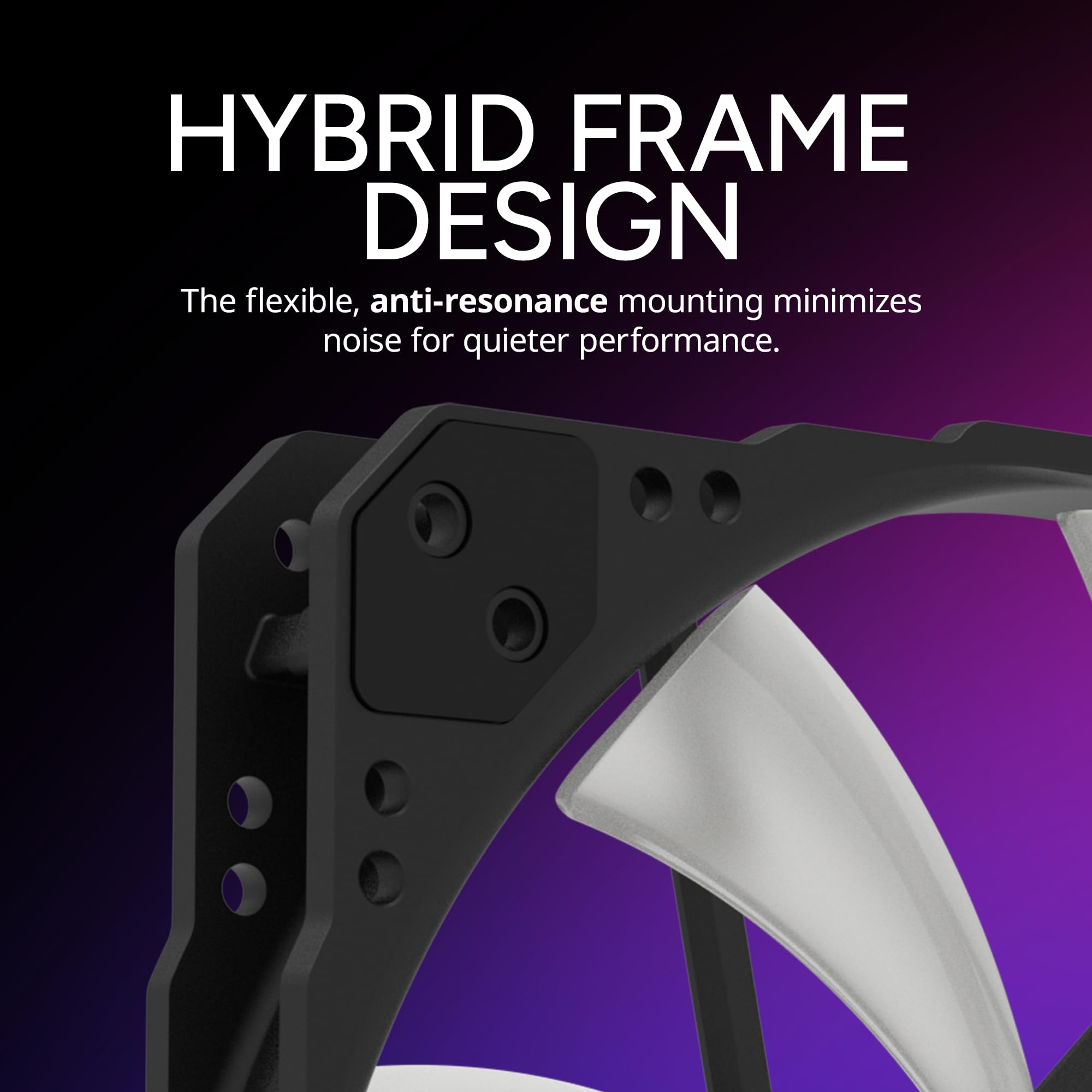 Cooler Master SickleFlow 200 ARGB Gen 2 Square Frame Fan, Customizable LEDS, Air Balance Curve Blade, Sealed Bearing, PWM Control for Computer Case