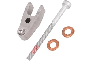 ACOGEDO Fuel Injector Holder Retaining Bracket, Steel Repair Kit with Washer for W210 E Class E320 W164 M ML320 X164 GL GL320