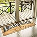 USTIDE Farmhouse Laundry Room Rug, Vintage Wooden Mat, Laundry Room Rugs, Washhouse Mat Waterproof Kitchen Rugs Non Skid Rubber Area Rug 2x4