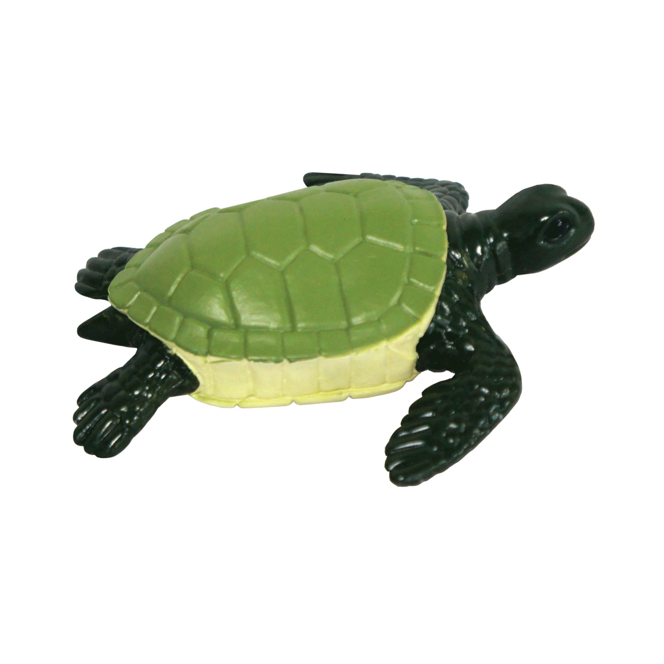 Deluxebase Mini Animal Adventure Replica - Sea Turtle from Small sized realistic toy figure that makes an ideal sealife animal toy for kids