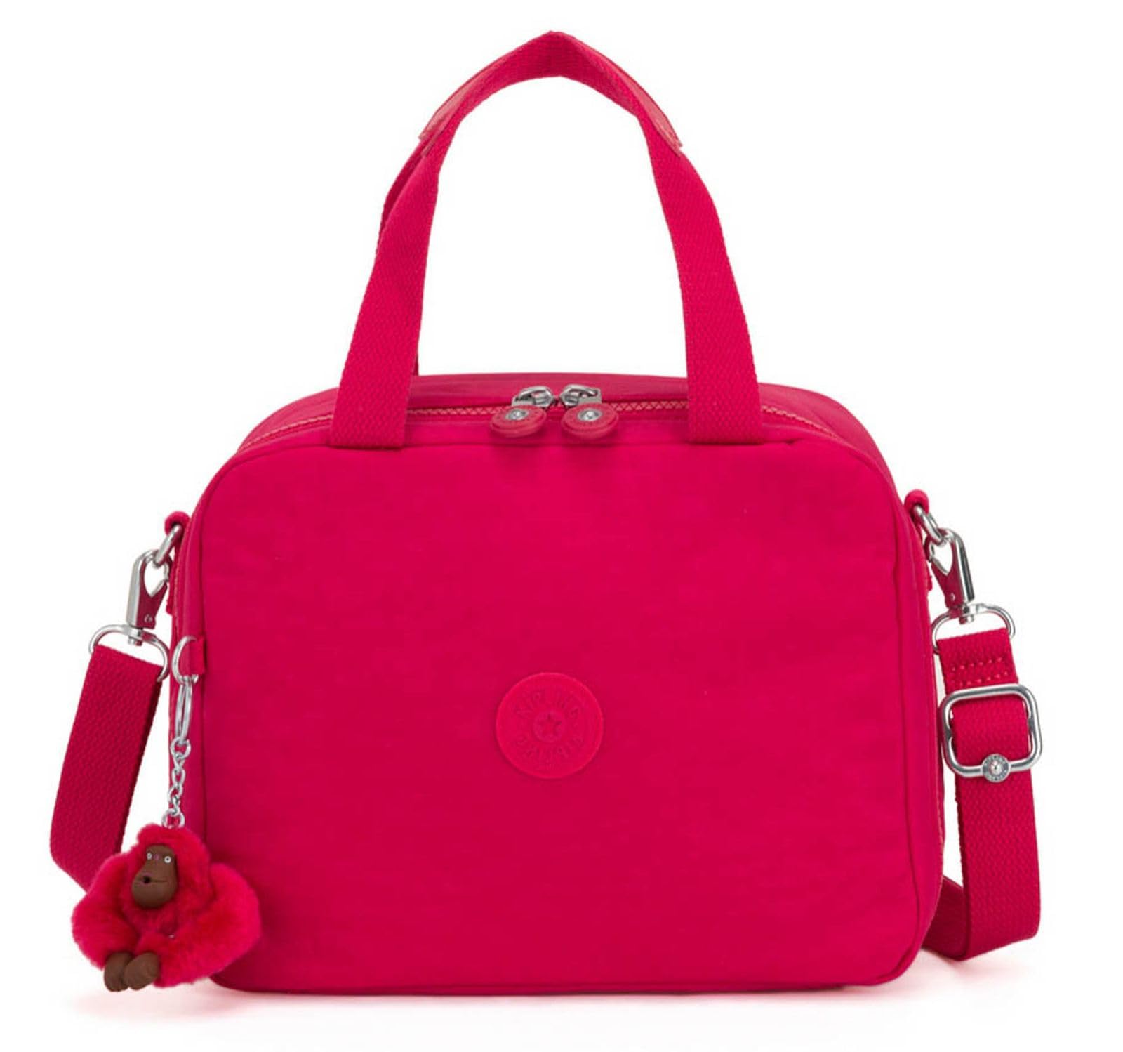 Kipling MIYO Large lunchbox, Pouches, Cases, True Pink (Pink)