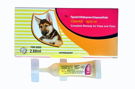 CLEARKILL SPOT ON 2.68ML Anti TICK & FLEA for Dogs