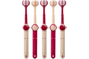 Three Sided Toothbrush for Kids | Space Toothbrush Kids - Gum Care Tool, Deep Cleaning Brushing Tool for Aged 3-12 Bathroom H