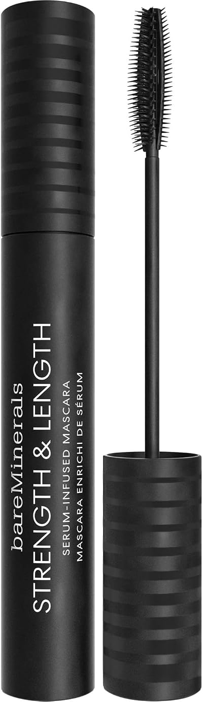 bareMinerals Strength & Length Serum-Infused Mascara Black