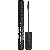 bareMinerals Strength & Length Serum-Infused Black Mascara with Plant-Based Lash Serum, Lengthens, Lifts & Defines for Healthier Lashes, Vegan, Safe for Contact Lens Wearers