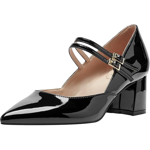 Amazon.com | Easy Spirit Marlay Womens Pump 5 BM US BlackPatent