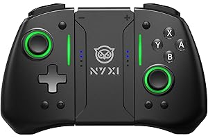 NYXI Hyperion Pro Wireless Controller for Switch/Switch OLED, Hyperion switch controller with Hall Effect Joystick, Programmable, 6-Axis Gyro, Turbo & Vibration