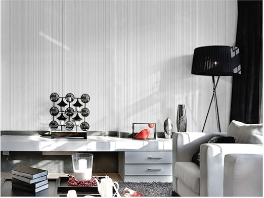 Jxart Vliestapete Moderne Wanddeko Minimalistisches Design 3d Optik Wandgemalde Vlies Wand Tapete Fur Wohnzimmer Schlafzimmer Wanddeko 0 53x10m Einfaches Leben Streamer Silber Amazon De Baumarkt