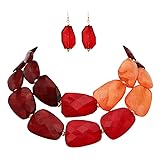Rosemarie Collections Women's Ombre Polished Resin