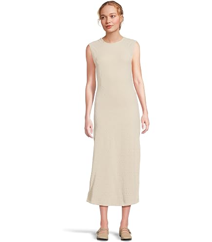 knee length dresses for ladies Free People Desert Dazed Midi Dress in Caiman