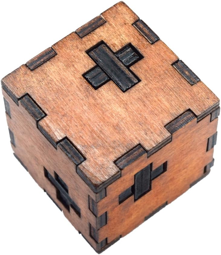 Amazon Chinatera 3d木製正方形キューブロックおもちゃbrain Teaserキューブパズル子供大人 木製パズル おもちゃ