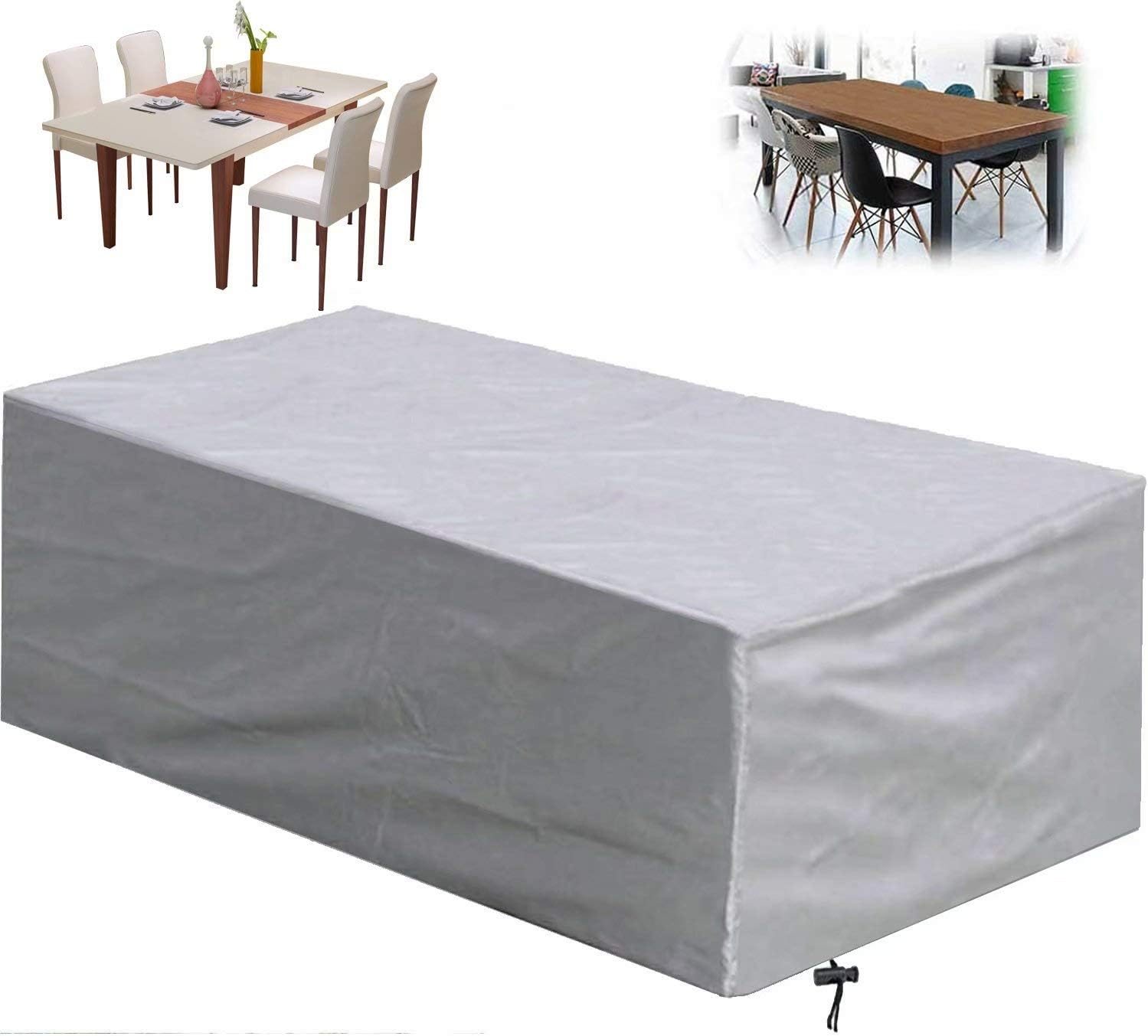 Fundas terraza, Tela Oxford, Mesa Protectora Cubierta, Resistente Agua