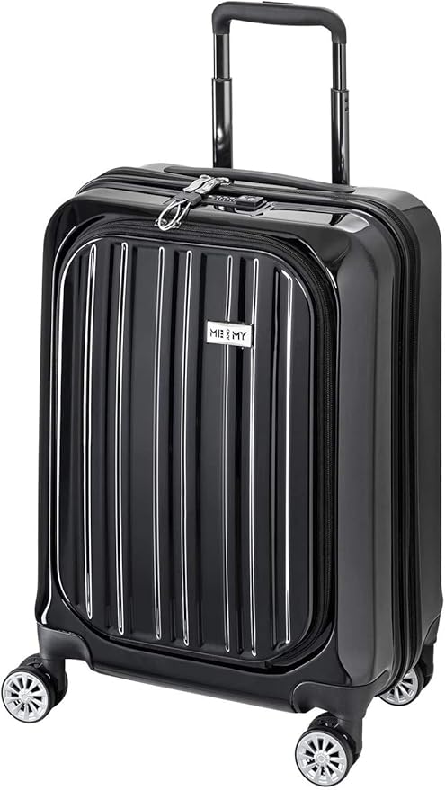 Businesstrolley Koffer Handgepäck mit Trolley Rollen, Laptopfach ...