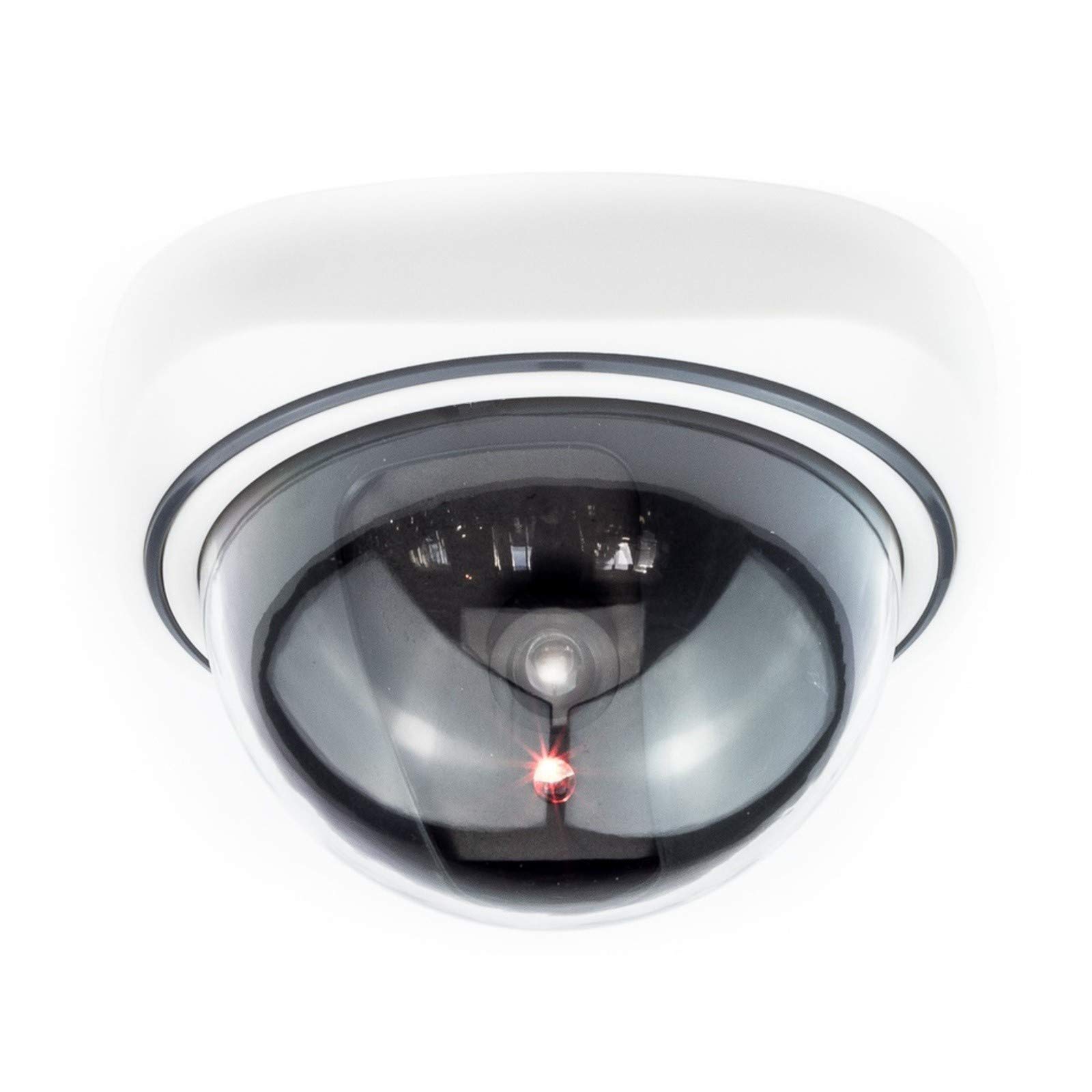 Digicharge Dummy Fake Outdoor Indoor Dome CCTV Security Camera Surveillance with Blinking LED