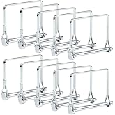 10 PCS Square Pto Pin Shaft Locking Pin 1/4 pin Hitch pin Wire Lock Pin Safety Coupler Pin 1/4" x 2-3/4"for PTO,Farm,Lawn,Hitches,and Garden (10 PCS Trailer Pins)