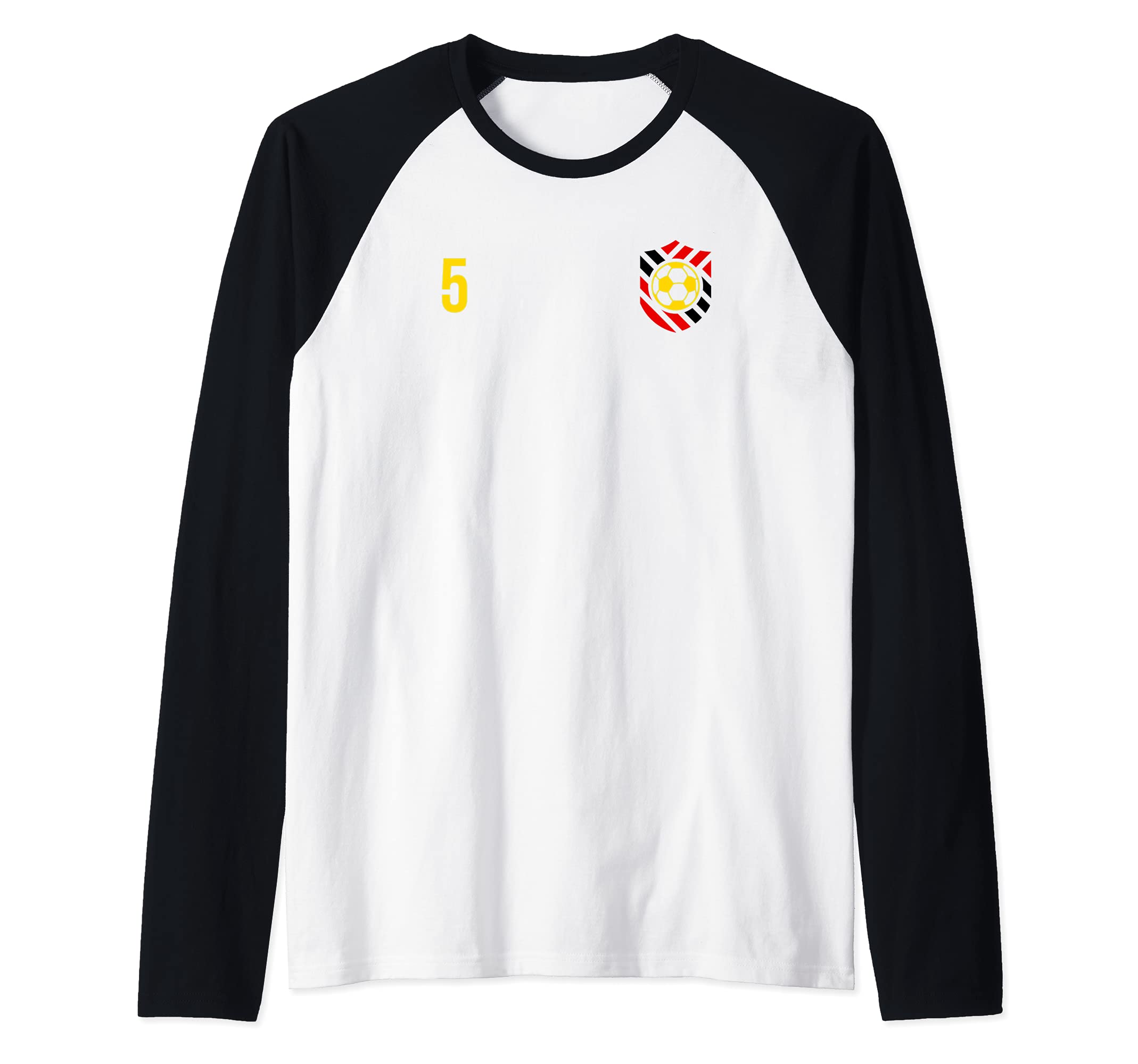 Flag Germany Raglan Baseball Tee