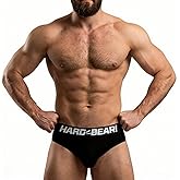 HARD2BEAR! Men Briefs Underwear Men's Sexy Breathable Underpants Modal Comfortable Male Panties Black