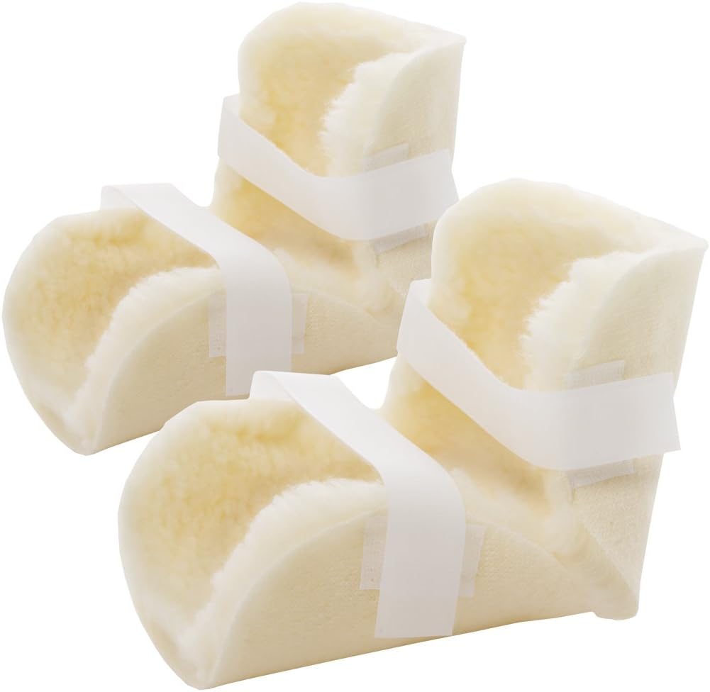 Essential Medical Supply Sheepette Heel Protectors: Health & Personal Care
