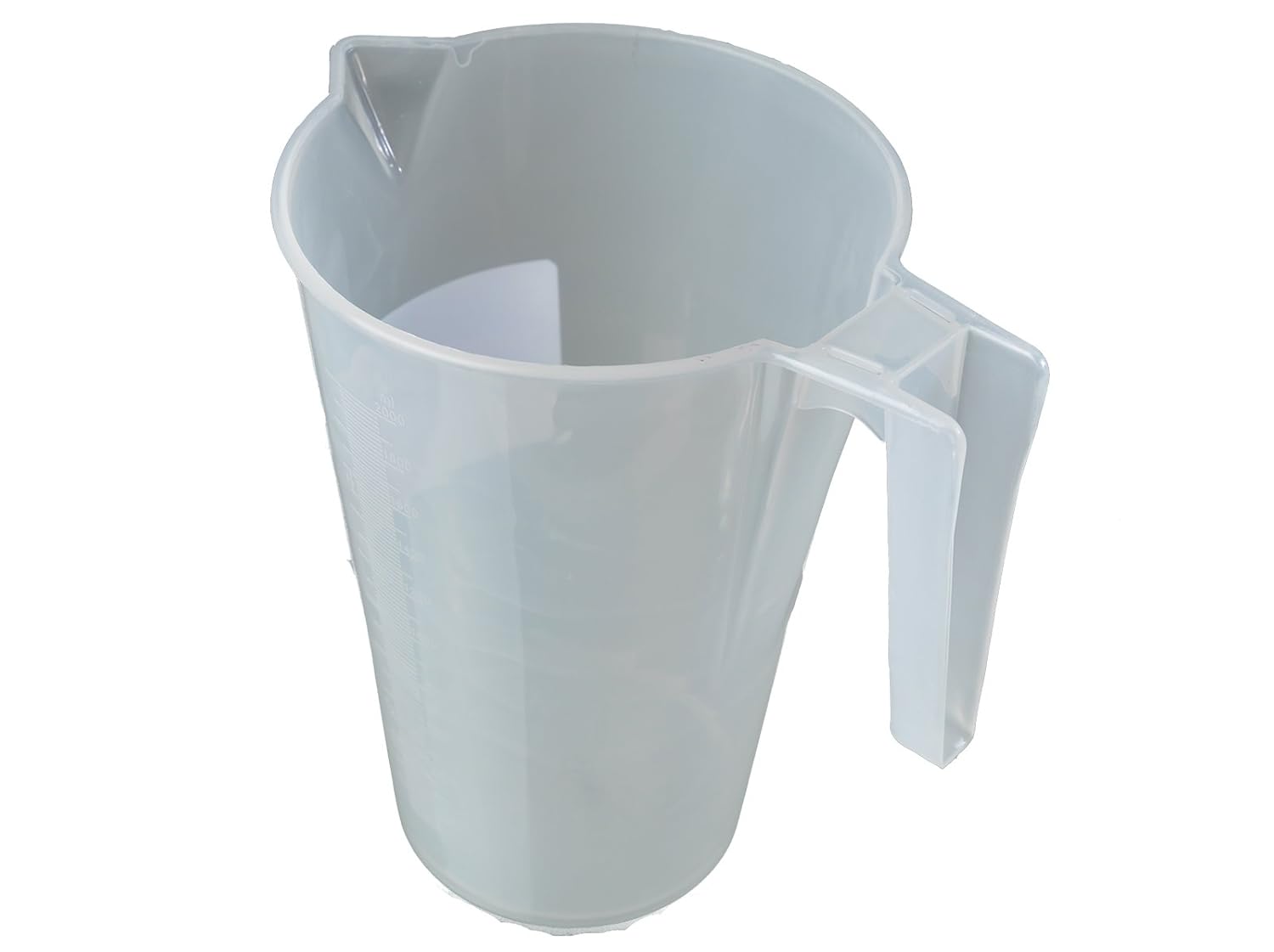 Pack Of 5 Plastic Measuring Jug 2 Litre With Scale And
