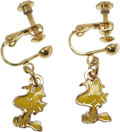 Amazon スヌーピー イヤリング アクセサリー ウッドストック ピーナッツ おもちゃ雑貨 おもちゃ