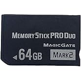 MS 64GB Memory Stick Pro Duo MARK2 for PSP 1000 2000 3000 Accessories/Camera Memory Card…