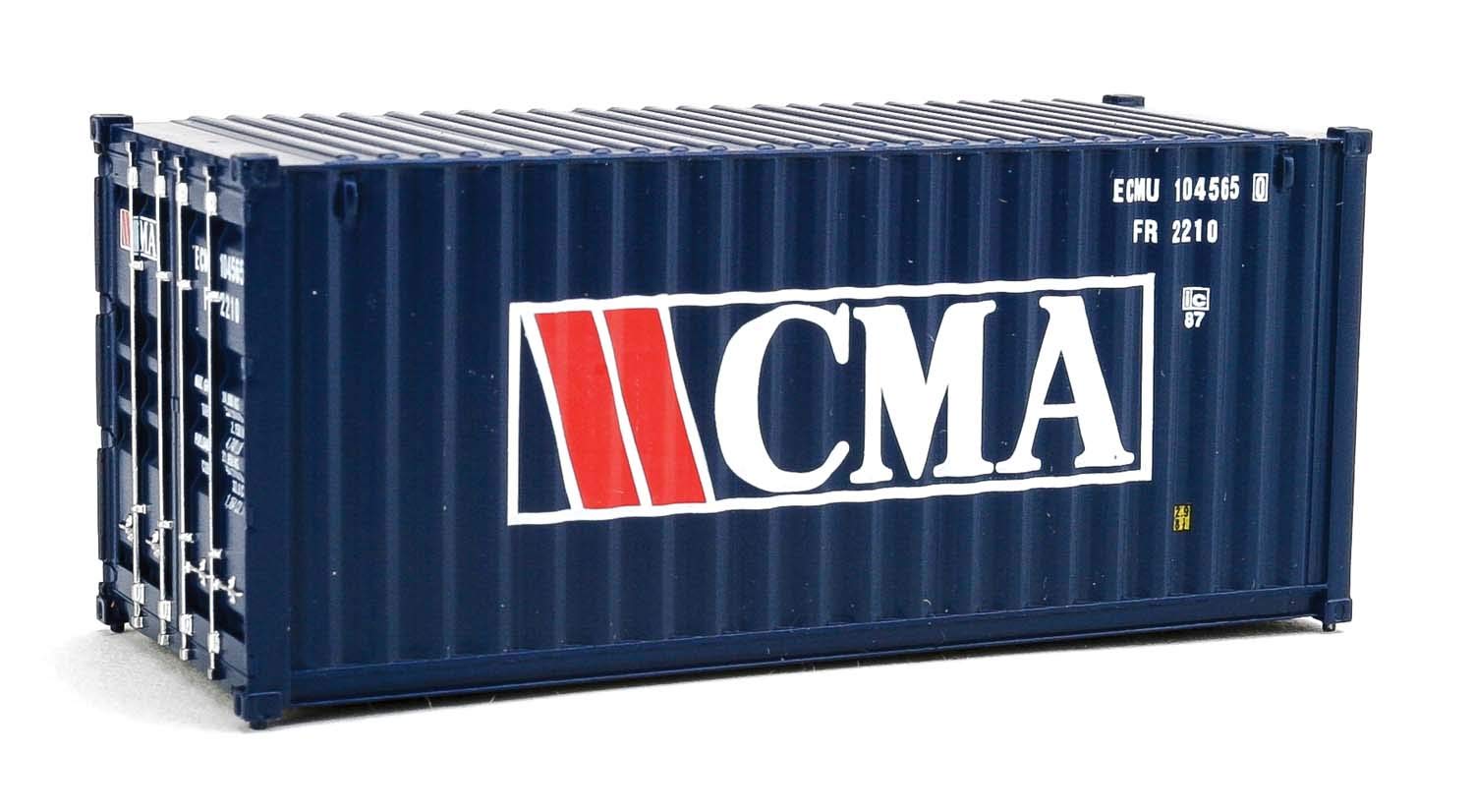 Mua Walthers SceneMaster HO Scale Model of CMA (Blue, White, Red) 20 ...