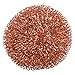 Redecker Copper Pot Scrubber, Set of 2, Durable and Non-Abrasive Scrubber, Removes Stubborn Rust and Dirt on Appliances, Cookware and Auto-Parts, Machine Washable