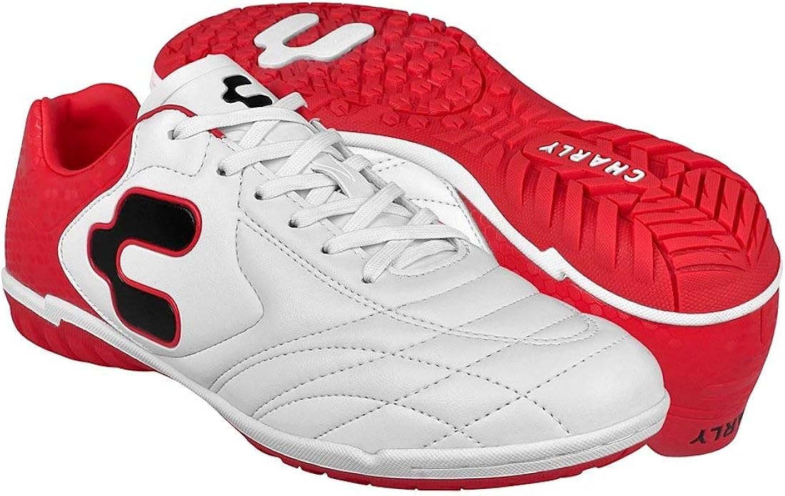 CHARLY Men's Football Shoes 1029196 White, White, 29.0~29.5 cm A: Amazon.ca: Shoes & Handbags