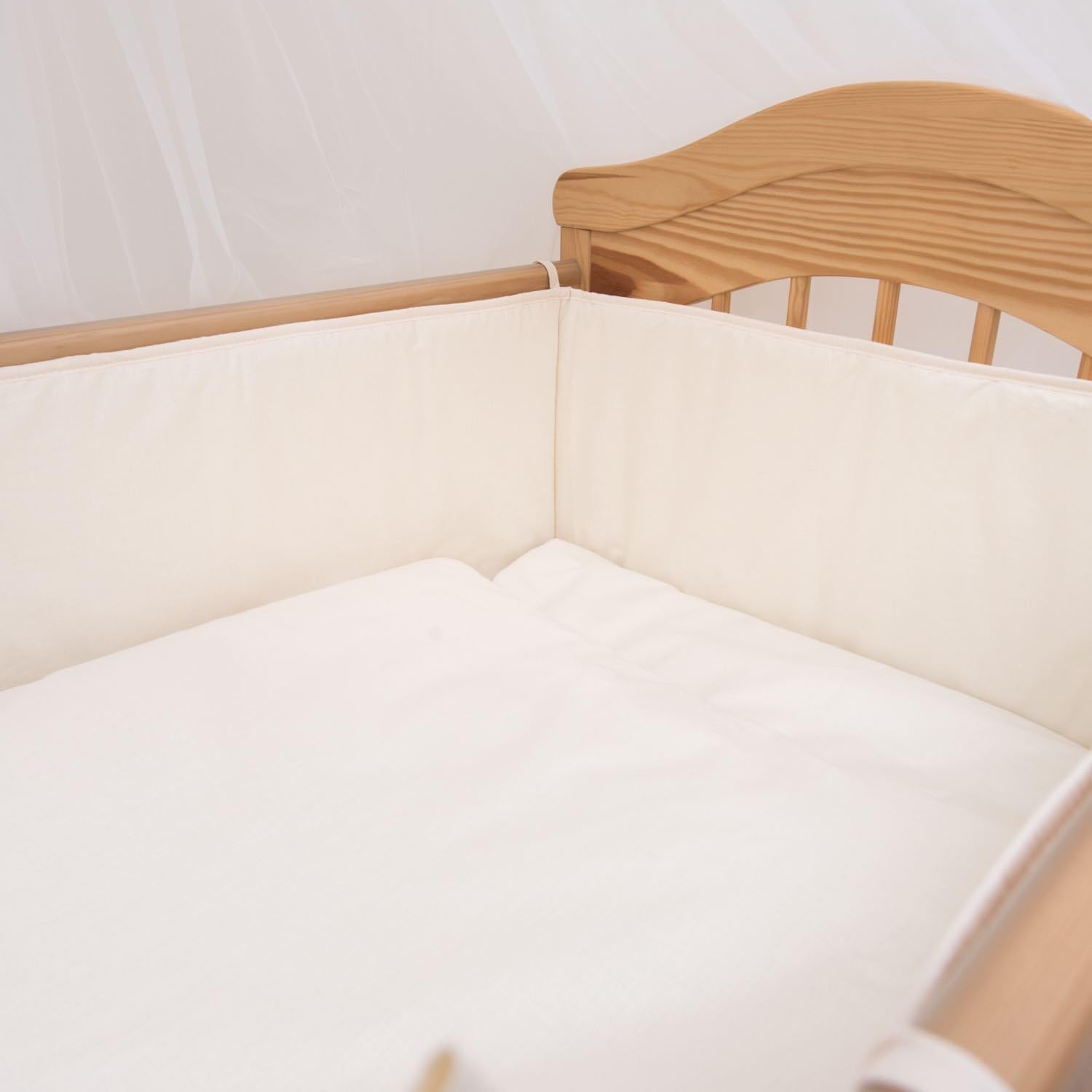 cream cot bedding