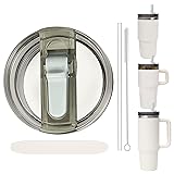 Replacement Leak Proof Tumbler FLIP Lid With Straw