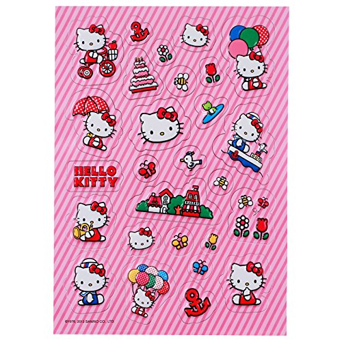 Sanrio Hello Kitty Raised Sticker 1 Sheet