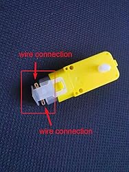Gebildet 8pcs DC3V-12V DC Geared Motor, for