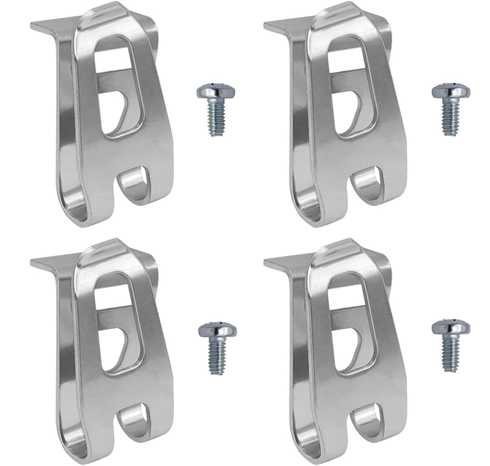 DEFIYEAR 4PCS for Makita Tool Belt, Heavy Duty Belt Clip Hook for Makita DHP480 DHP482 HP457 HP347 TD127 TD126, Ultimate Convenience Secure Tool with Stainless Steel Screws