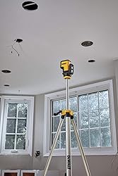DEWALT Laser Level, 3 Spot Laser, Red