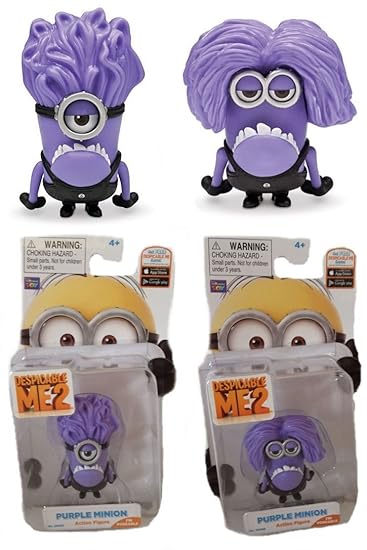 purple minion toy