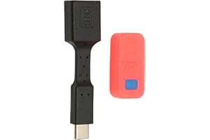 BT Controller Adapter for Pro Controller, Cordless Controller Adapter with Type C OTG Cable for, Lite,PC,Android TV Box,Steam