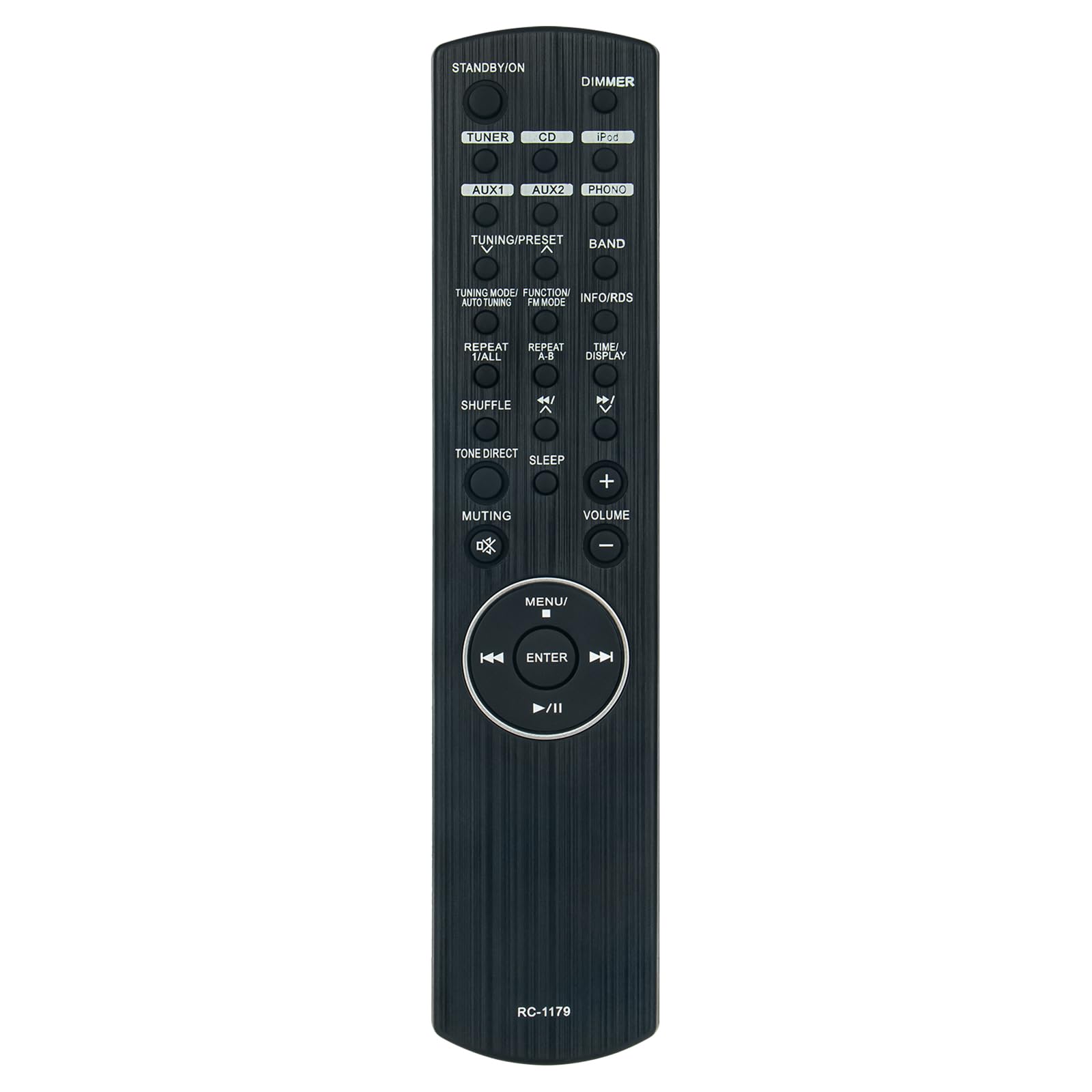 New RC-1179 Remote Control Replacement - VINABTY RC 1179 Replace Remote Control fit for TEAC RC-1179 RC1179 T-H380DNT A-H380 AH380 Remote Controller