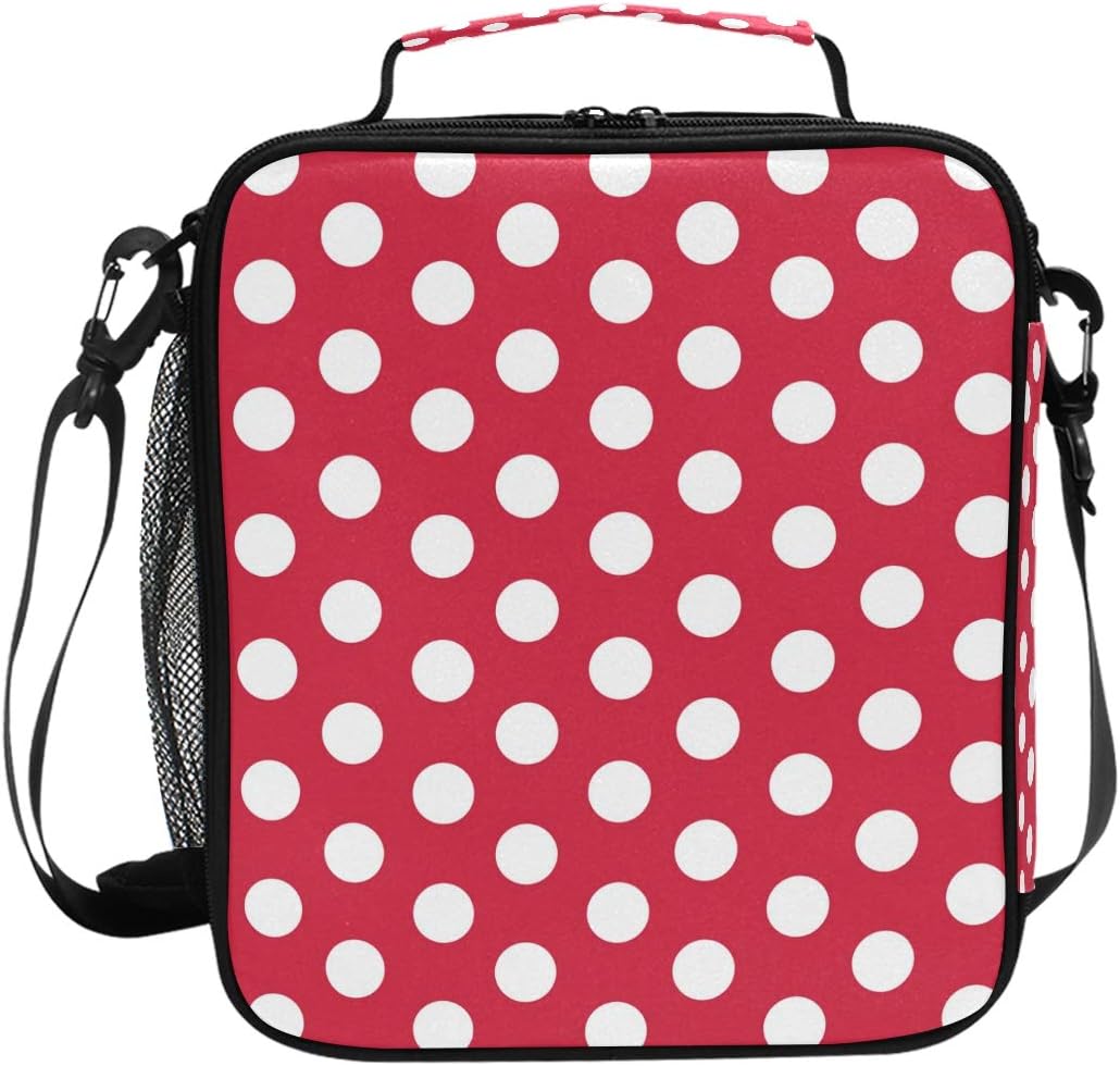 Polka dot lunch bag Clearance