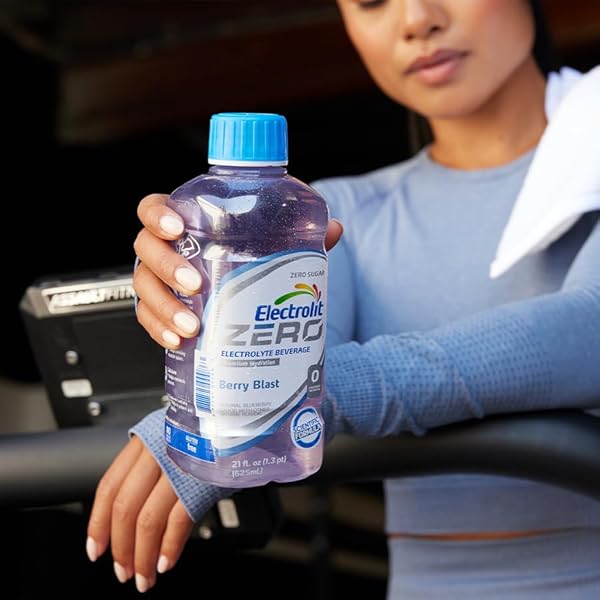 ELECTROLIT, ZERO BERRY BLAST, 21 OUNCE