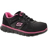 Skechers for Work Women's Synergy Sandlot Alloy Toe Lace-Up Work Shoe