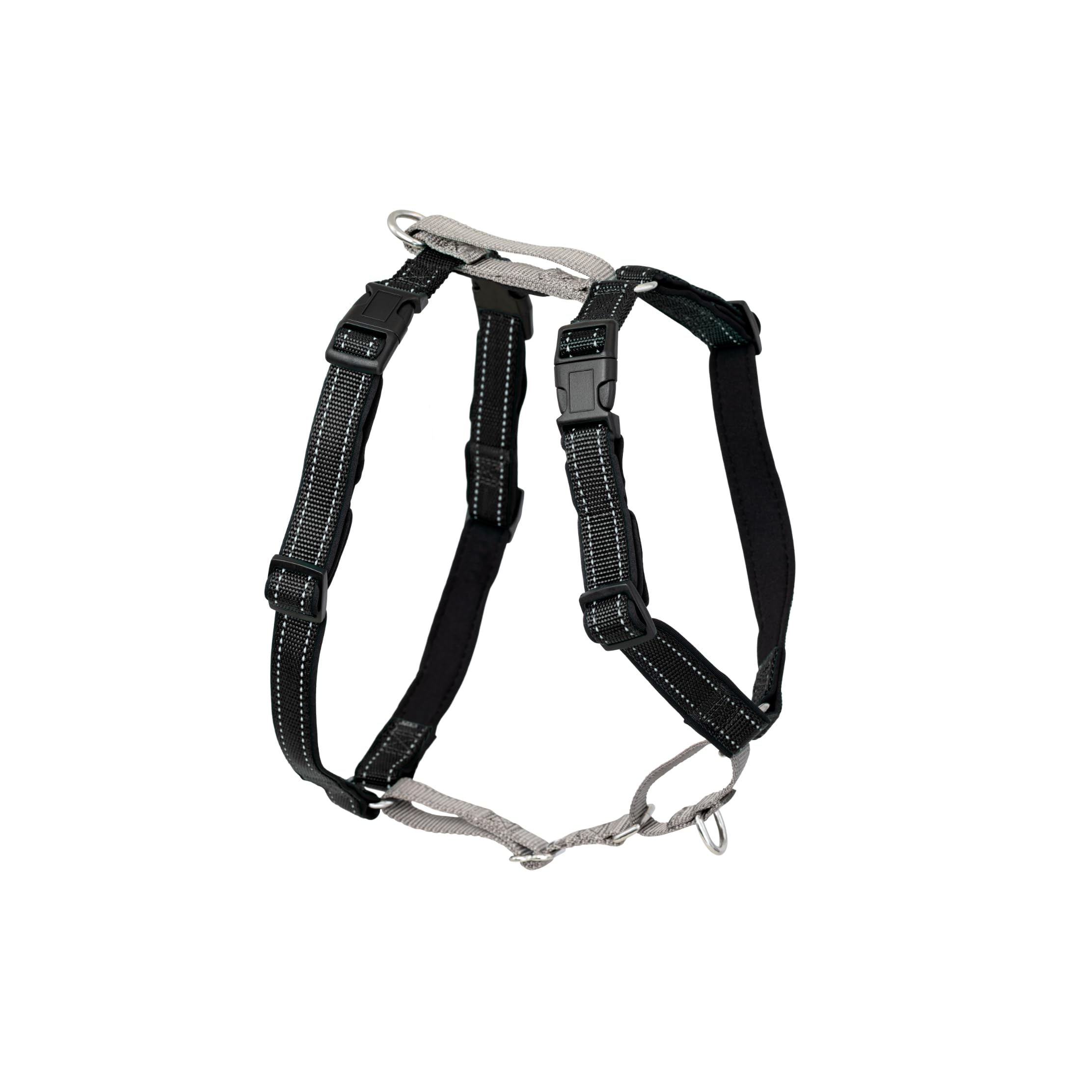 PetSafe 3-in-1 Harness - Comfortable Easy-Walk Dog Chest Harness with Front Leash Attachment to Reduce Pulling, Choking & Gagging - Dog Obedience Gear - Extra Small - Black
