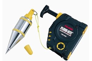 Tajima PZB-400G Plumb-Rite Elastomer-Wrapped Plumb Bob Setter with 14-Ounce Bob