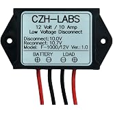 CZH-LABS Electronics-Salon 1PCS Low Voltage Disconnect Module LVD, 12V 10A, Protect/Prolong Battery Life