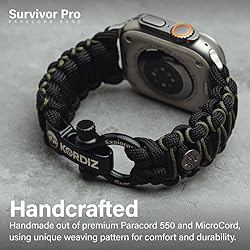 KORDIZ Survivor Pro - Paracord Apple Watch Band
